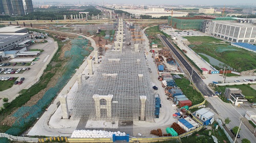 江蘇昆山312 項目再迎新節點！墩柱施工破百，樁基施工破兩千.jpg